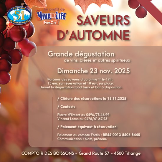 Saveurs d'automne au Comptoir des Boissons