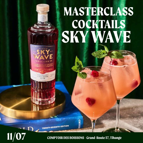 Masterclass cocktails sky wave